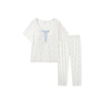 Sleeping Beauty Pajama Set Women's White