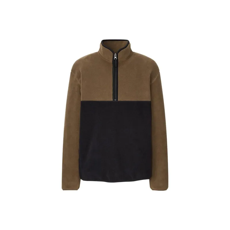 UNIQLO Velvet-feel Coat Unisex Dark Brown-0