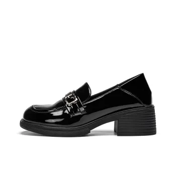EXULL Q Loafers 5CM Women's Black