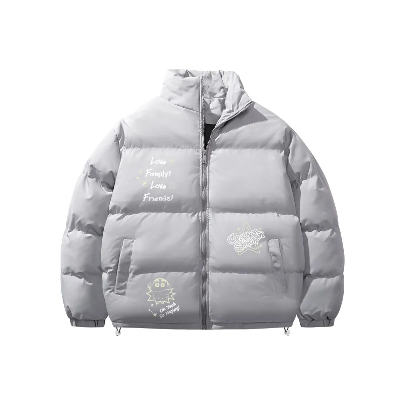 Crayon Shinchan Puffer Jacket Coat Unisex-0