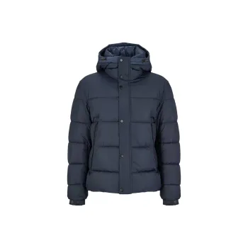 HUGO BOSS Puffer Jackets Men Dark Blue