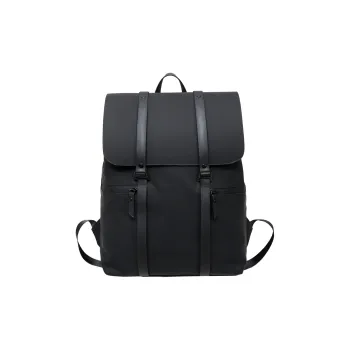 DCLOUD PU Backpack Regular Unisex Black/Gray