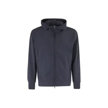 SAVE THE DUCK Luiz Logo Detailed Hooded Jacket