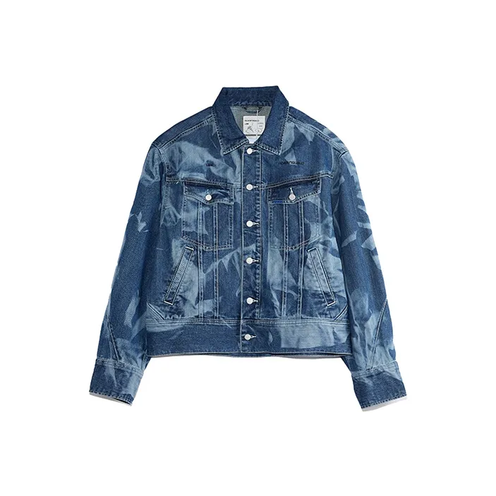 Lee X ROARINGWILD Lee X ROARINGWILD Co brand Jackets Unisex Washed Blue-0