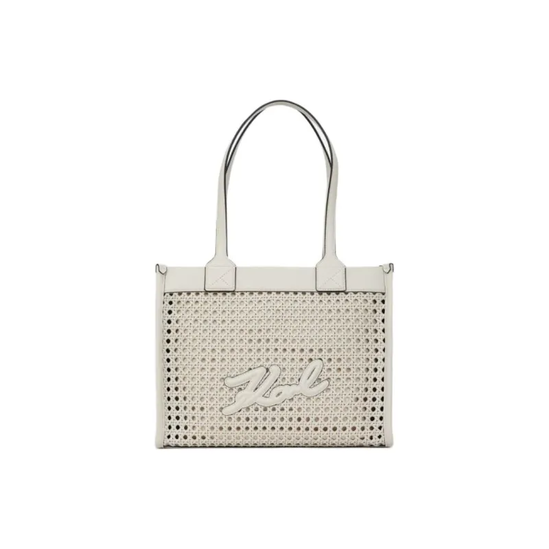 KARL LAGERFELD / Karl Lagerfeld Jeans Medium K/Skuare Tote Bag-0