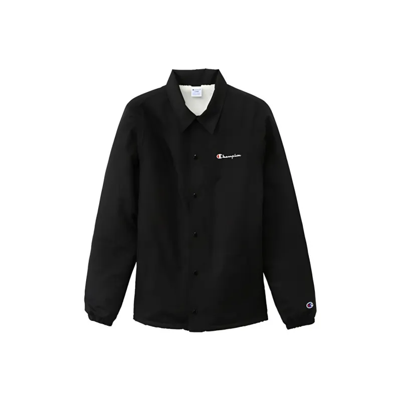 Champion Velvet feel Coat Japan Version Unisex Black-0