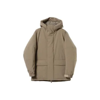 Beams Down Jackets Men Khaki