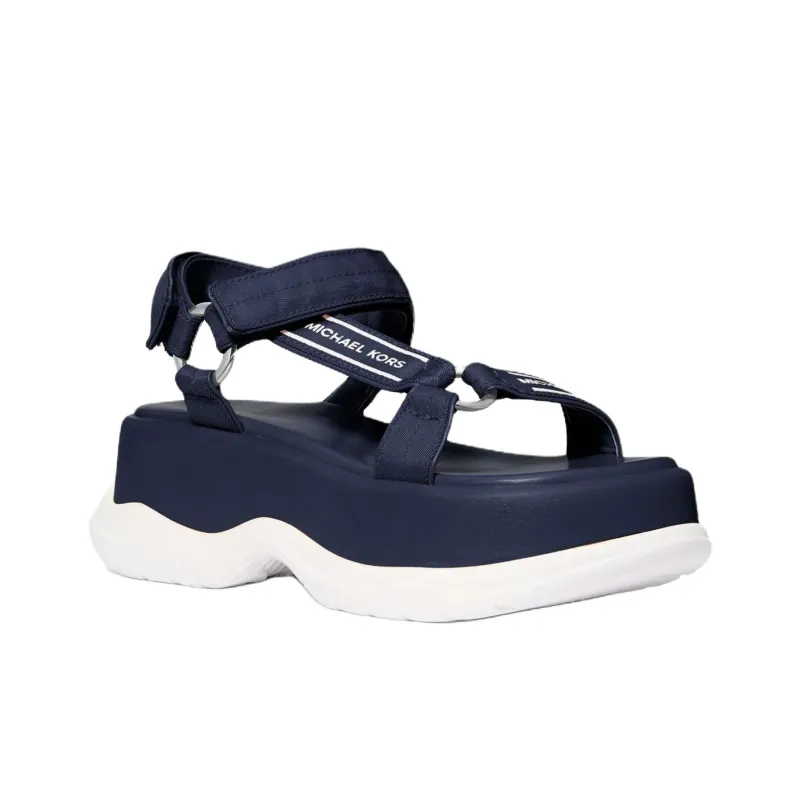 MICHAEL KORS Katrina Beach Sandals Women's Marine Blue-1