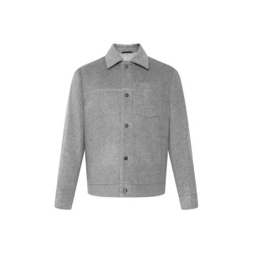 LESS IS MORE Coat Men Dark Camel
