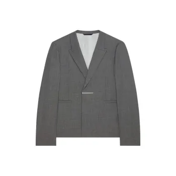 GIVENCHY Jackets & Coats Men's Gray