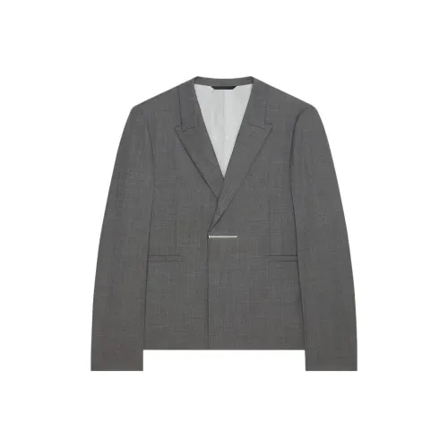 GIVENCHY Jackets & Coats Men's Gray