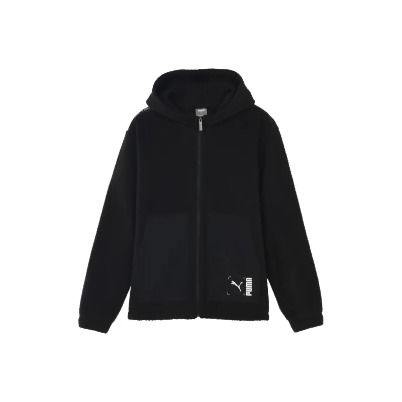 PUMA Velvet Jackets Men Black-0