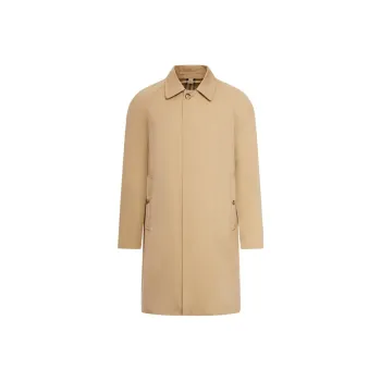Burberry Long Sleeved Buttoned Trench Coat