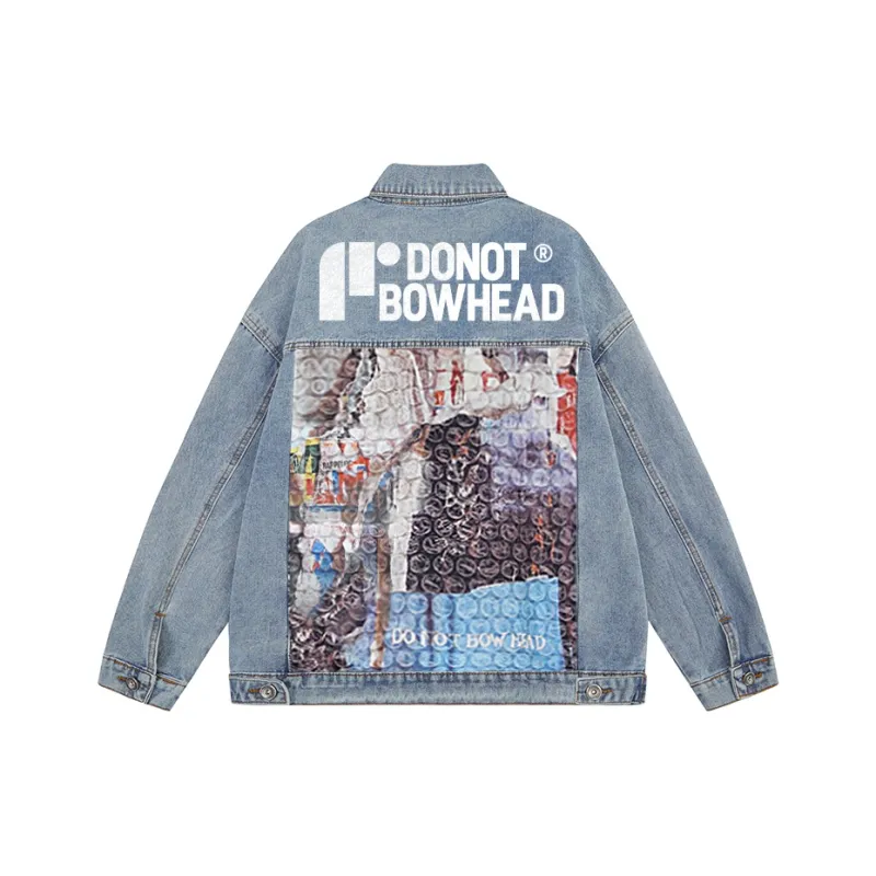 DNBH Denim Jackets Unisex-4
