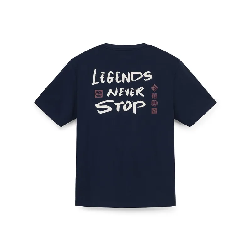 Timberland T Shirt Unisex Dark Sapphire-1