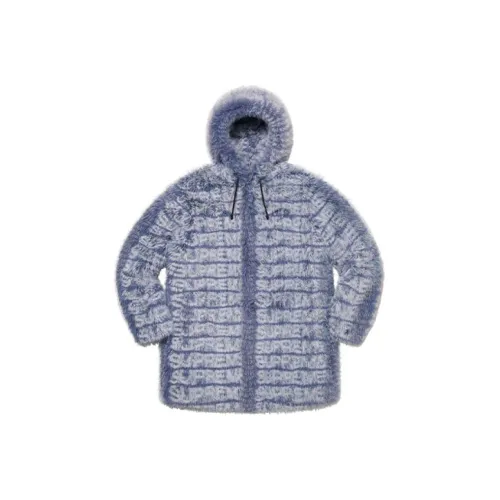 Supreme Faux Fur Hooded Coat