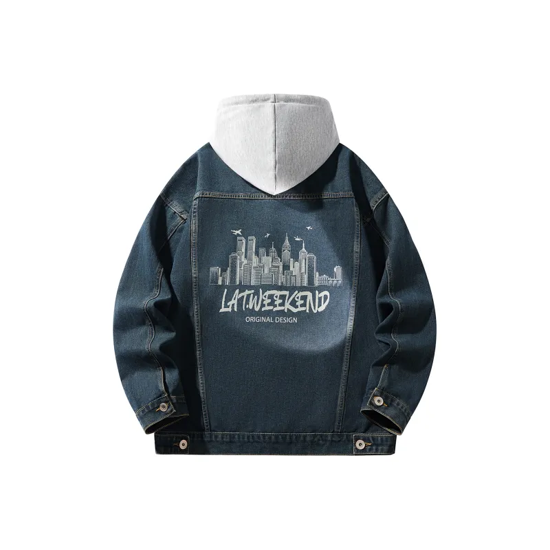 LA'T.WEEKEND Denim Jacket Unisex-24