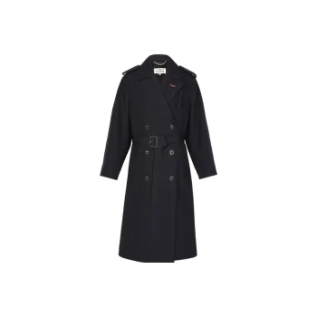 Maison Margiela Coats Men Blue