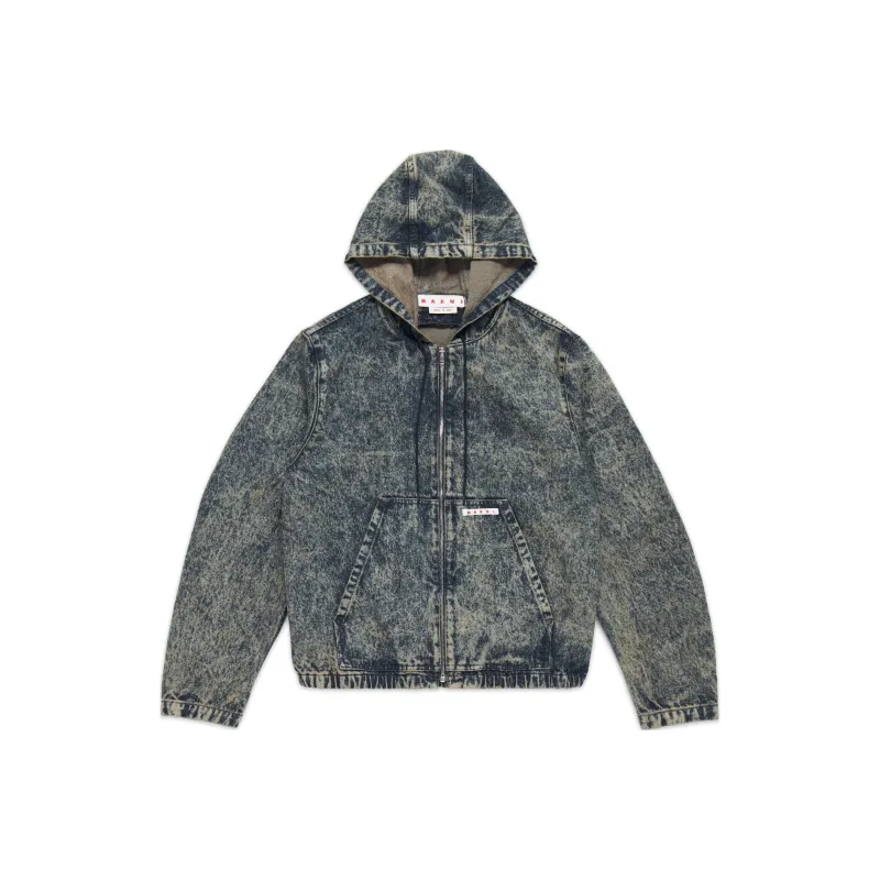 MARNI Denim Jackets Men Gray-0