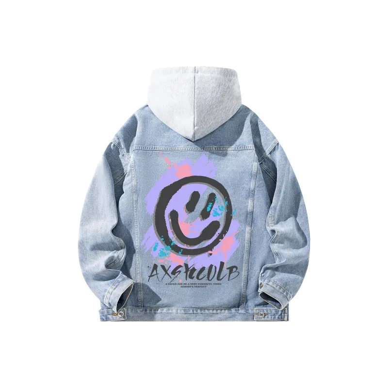 A.X.S.K Denim Jackets Unisex-6