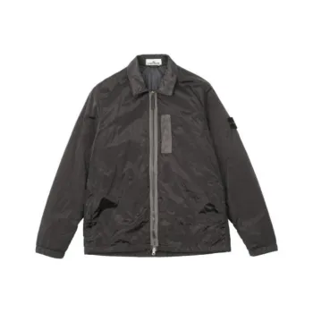 STONE ISLAND Puffer Jacket Men's Charcoal Gray