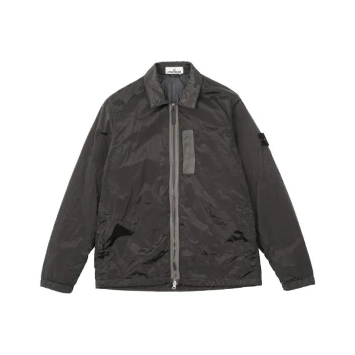 STONE ISLAND Puffer Jacket Men's Charcoal Gray-0