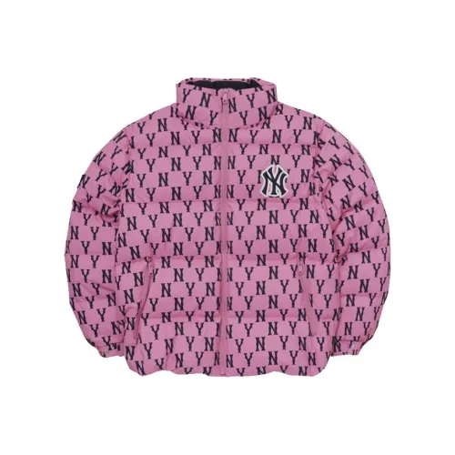 MLB Down Jacket Cropped Unisex Dark Pink