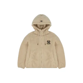 MLB New York Yankees Velvet Jackets Unisex Sandy Brown