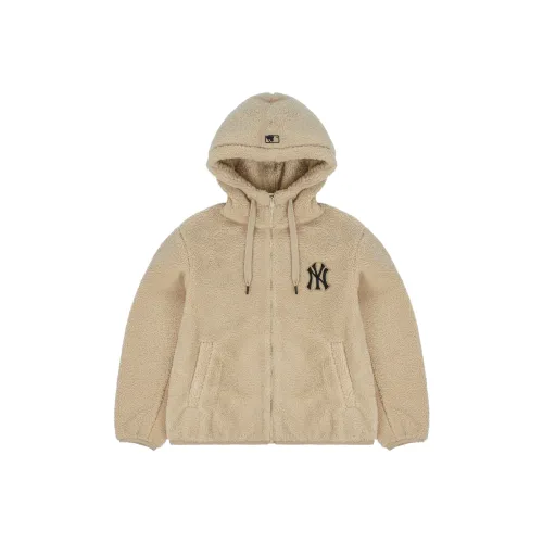 MLB New York Yankees Velvet Jackets Unisex Sandy Brown