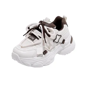 BOLE Slip Resistant And Breathable Low Top Chunky Sneakers Women's