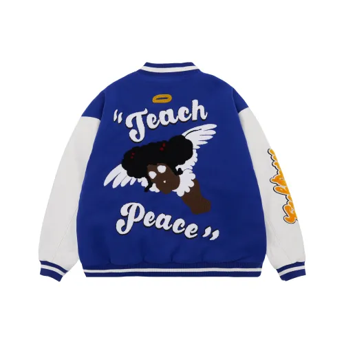 Teach Peace Baseball Jerseys Unisex