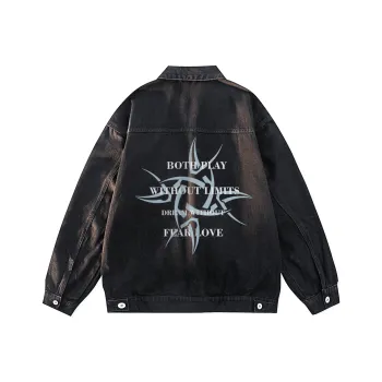 BOTH PLAY Denim Jackets Unisex