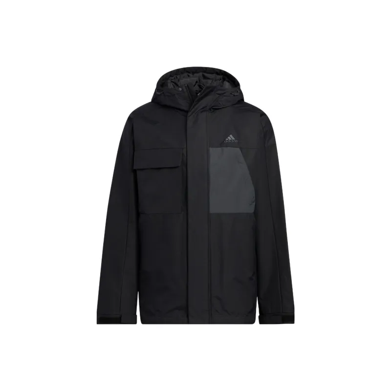 Adidas Down Jackets Men Black-0