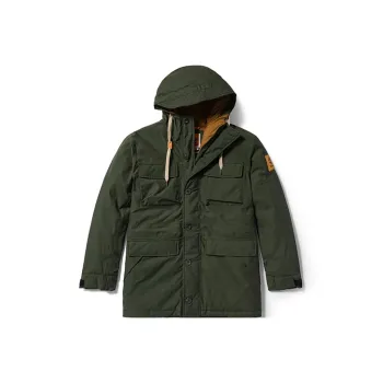 Timberland Down Jacket Men's Luggage Bag Green