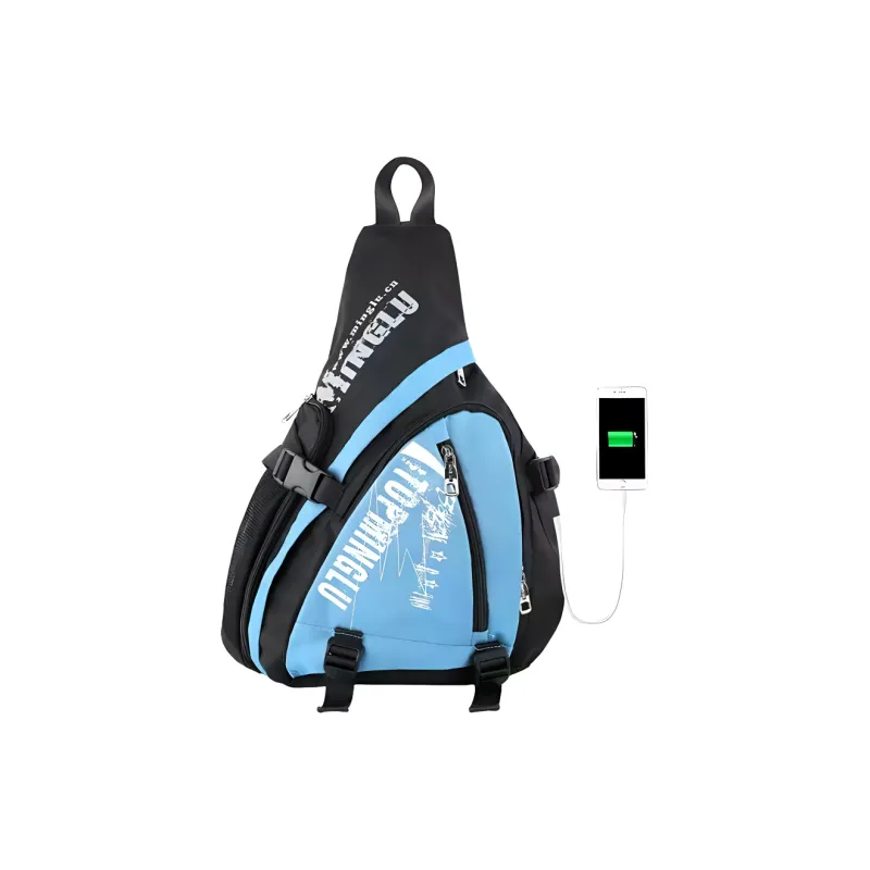 Ssweisiker Oxford Crossbody Bag Regular Men's Black/Gray/Blue/Red-6