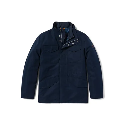 Timberland Puffer Jacket Men's Dark Sapphire Blue