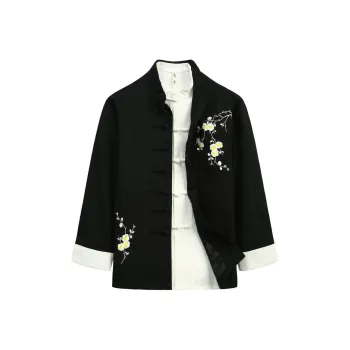 XUANSHENG Jackets Coats Men's Black
