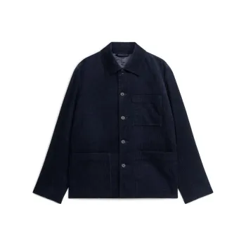 ARKET Jackets Men Dark Blue