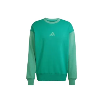 Adidas Free Shipping With AdiClub All Szn French Terry Colorblock Crew Sweatshirt