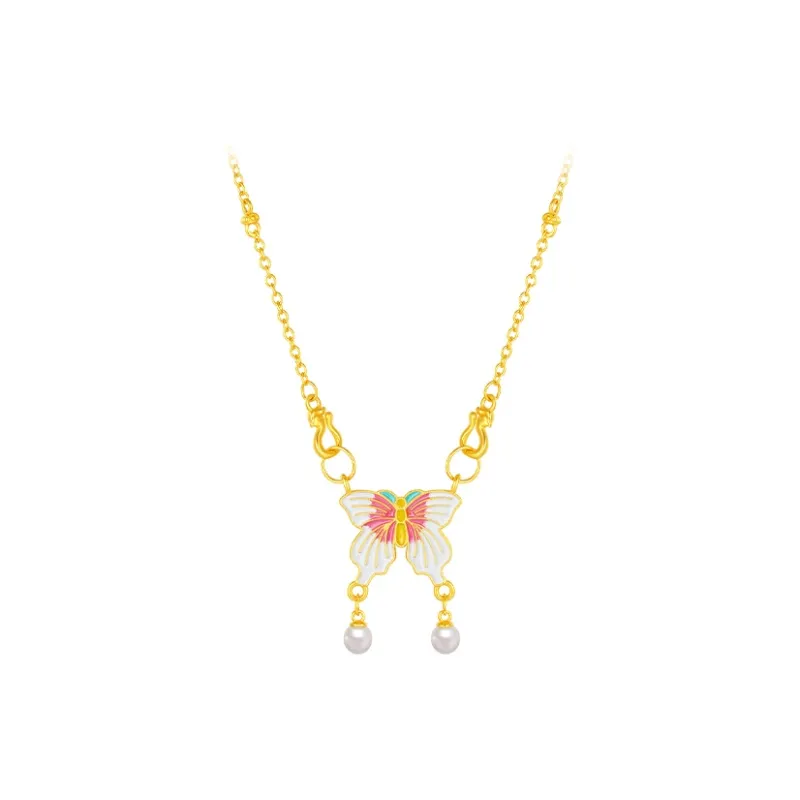 CHOW TAI SENG S925 Silver Necklaces Women's-0