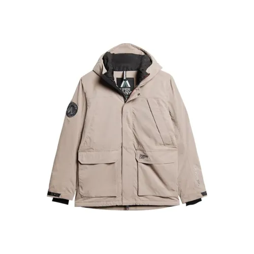 SUPERDRY Coats Men's Dark Beige