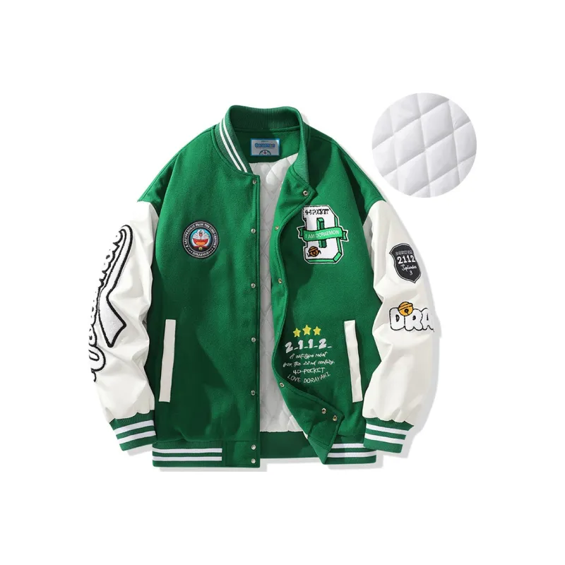 DoraemonA Baseball Jackets & Coats Unisex-10