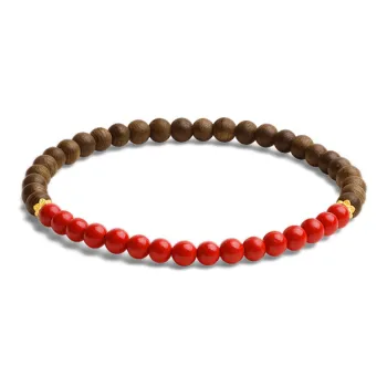 Moon Seal Hundred Rivers Agarwood Bracelets Unisex