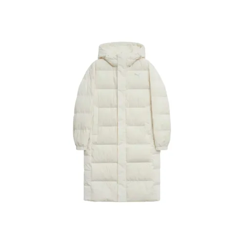 PUMA pretos Coats Unisex White