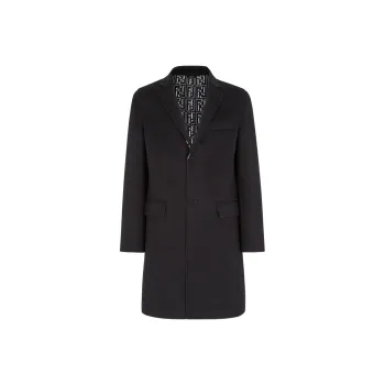 FENDI Coats Men Black