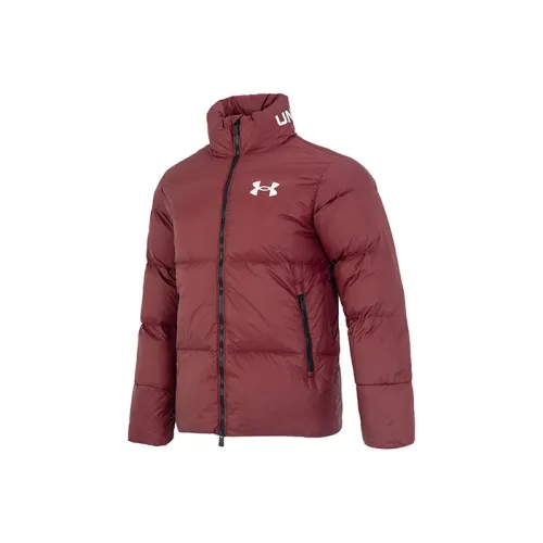 Under Armour Down Jackets Men Burgundy