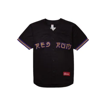 Supreme Red Rum Baseball Jersey