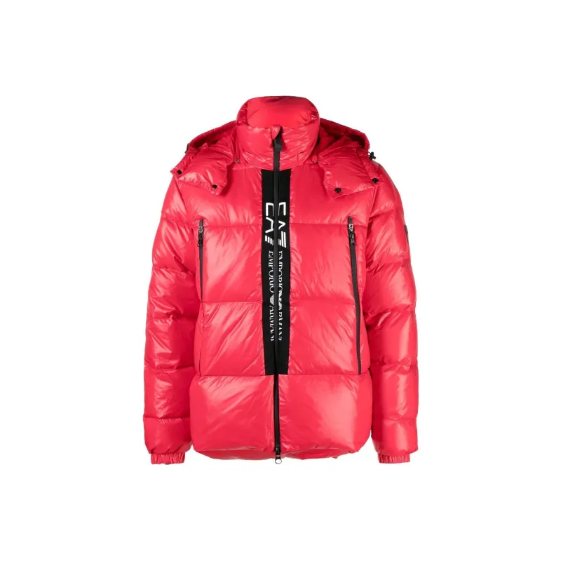 EMPORIO ARMANI EA7 Down Jackets Men Red-0
