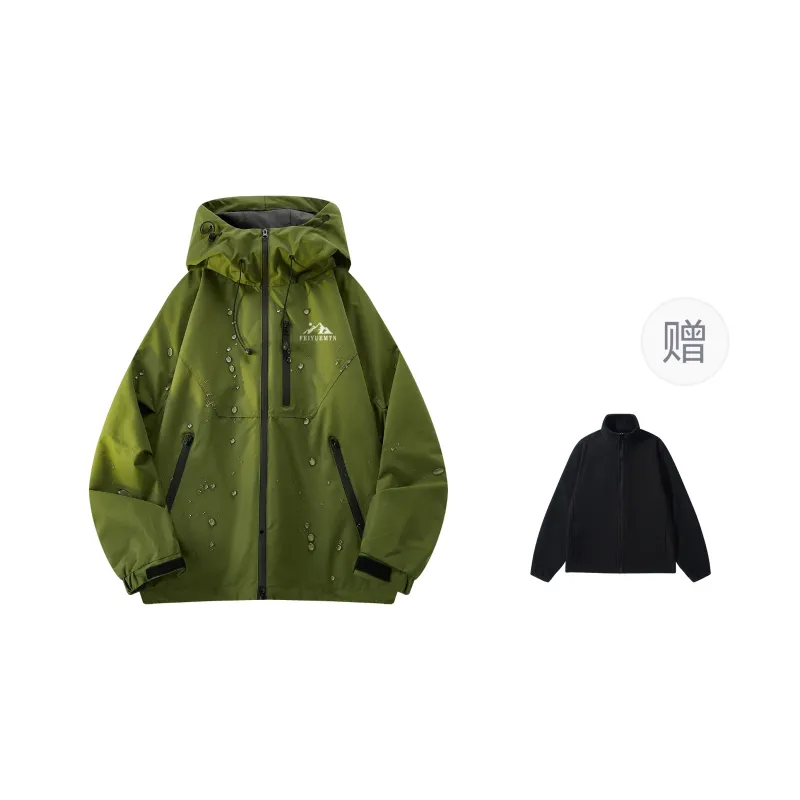 Feiyue Windproof Wear-Resistant Warm Water-Repellent Cold-Resistant Rainproof Windbreaker Jacket Unisex-10