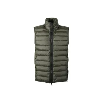 STONE ISLAND Compass Patch High Neck Padded Gilet